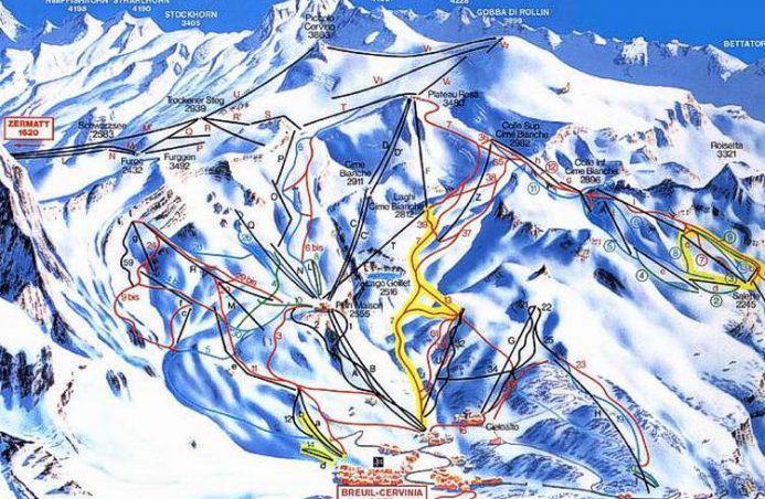 Cervina Ski Map 693x452 